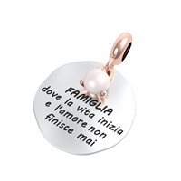 Charm Rerum Dame FAMIGLIA in Silber Perla 25077 - 25077